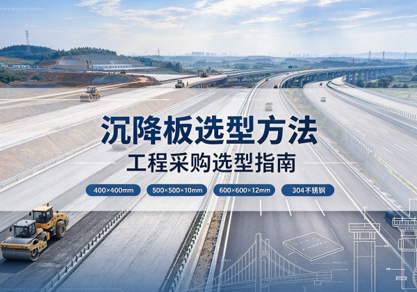 云冈沉降板选择方法