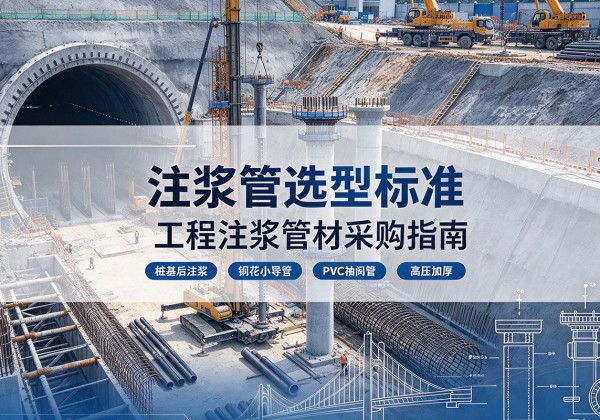 云冈注浆管选型标准